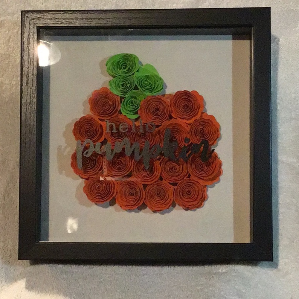 Fall Shadow Box decor - Picture 2 of 2